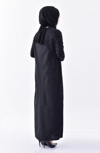 Robe Plissée 2997-01 Noir 2997-01
