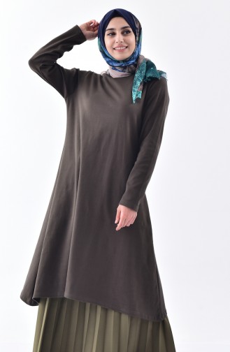 Sefamerve Uzun Tunik 7742-01 Haki