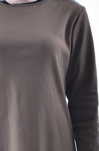 Sefamerve Uzun Tunik 7742-01 Haki