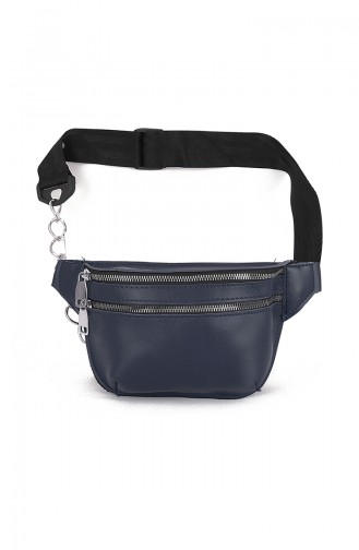 Navy Blue Belly Bag 10495LA