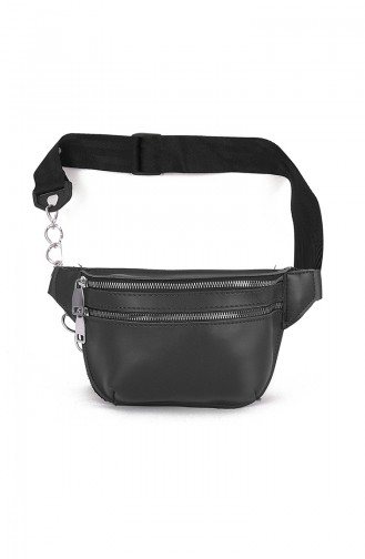 Dame Gürteltasche BS10495SI Schwarz 10495SI