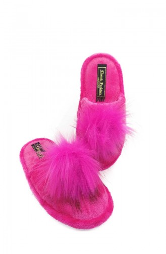 Puffed Women Slippers  TEZ001-06 Pink 001-06