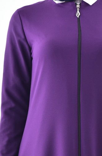 Purple Abaya 0546-02