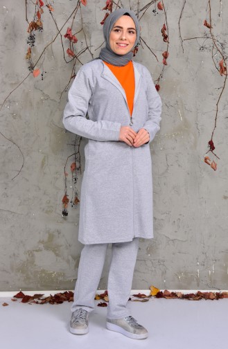 Sefamerve 3 Pcs Suit 18121-01 Gray 18121-01