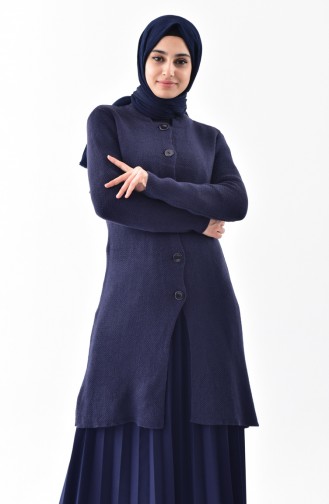 Navy Blue Knitwear 3916-07