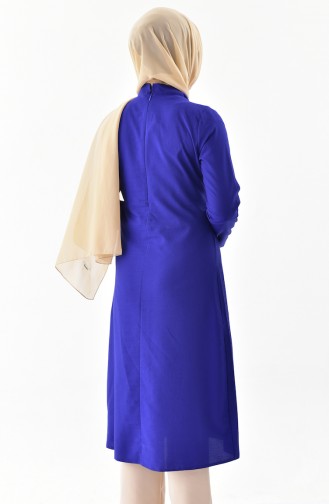 Kravat Yaka Tunik 1084-11 Saks 1084-11