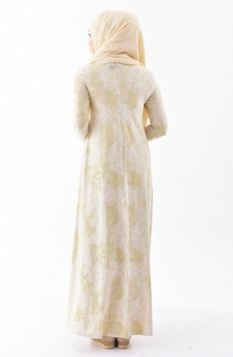 Sefa Merve Robe Omra 7124D-01 Creme 7124D-01