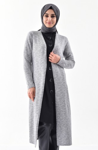 Knitwear Long Sweater 7315-01 Grey 7315-01