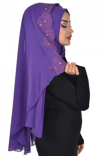 Purple Ready to wear Turban 0024-20