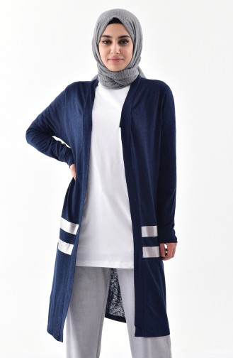 Navy Blue Cardigans 1064-01