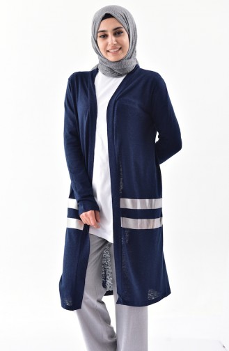 Navy Blue Cardigans 1064-01