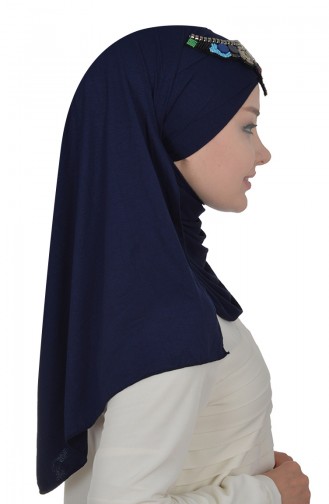 Navy Blue Sjaal 0032-11