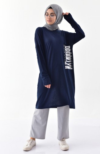 Navy Blue Tuniek 1066-01