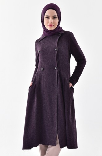 Cape avec Poches 3041-02 Plum 3041-02