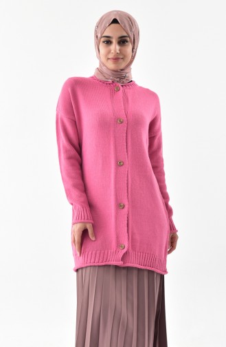 iLMEK Knitwear Cardigan 4088-05 Pink 4088-05