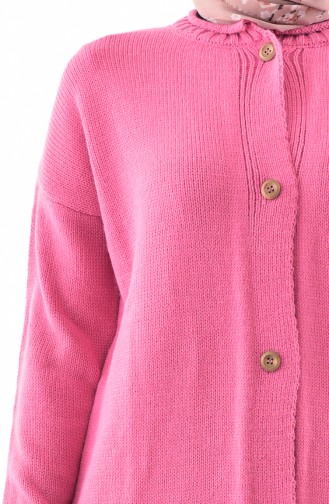 iLMEK Knitwear Cardigan 4088-05 Pink 4088-05