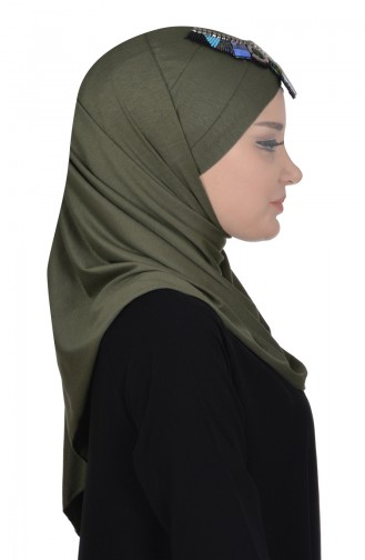 Khaki Shawl 0032-13