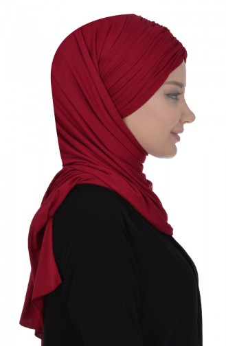 Claret Red Shawl 0044-3