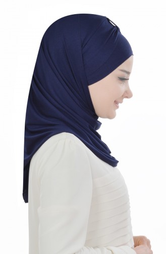 Navy Blue Sjaal 0046-1