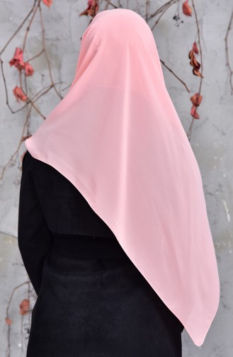 Long Chiffon Shawl 50025-104 Light Salmon 50025-104