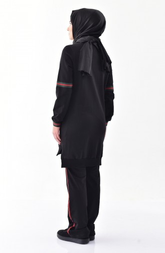 Pocket Suit Tracksuit 2233-02 Black 2233-02