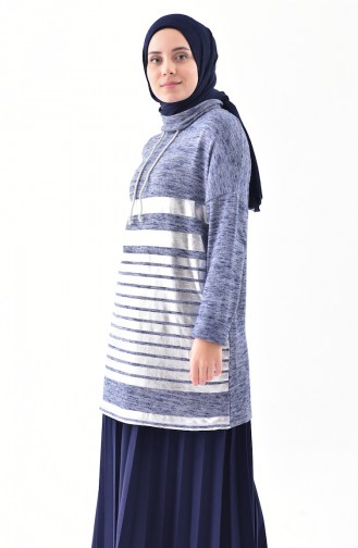 Tricot Tunic 1120-01 Navy Blue 1120-01