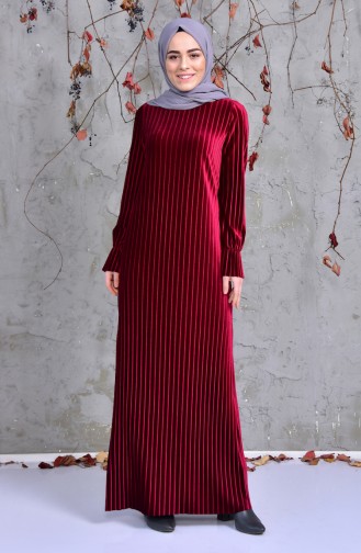 Claret red İslamitische Jurk 6066446-01