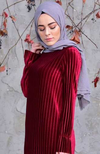 Claret red İslamitische Jurk 6066446-01