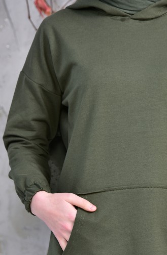 Cepli Spor Tunik 5207-03 Haki