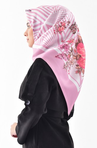 Digital Printed Taffeta Shawl 95236-06 Powder 95236-06