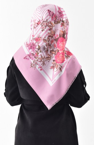 Digital Printed Taffeta Shawl 95236-06 Powder 95236-06