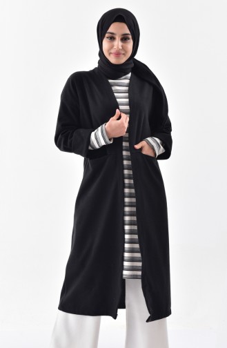 Gilet avec Poches 3199-01 Noir 3199-01
