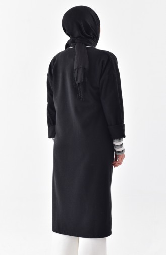 Gilet avec Poches 3199-01 Noir 3199-01
