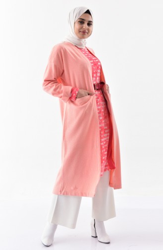 Pocket Cardigan 3199-05 Salmon 3199-05