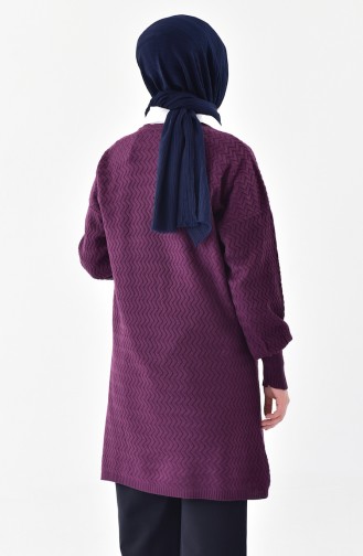 Knitwear Tunic 2108-06 Purple 2108-06