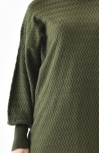 Knitwear Tunic 2108-08 Khaki 2108-08