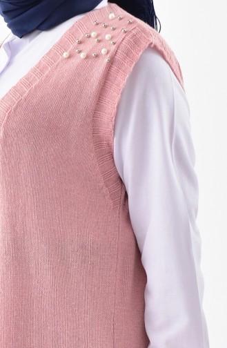 Pearl Knitwear Vest 2125-01 Powder 2125-01