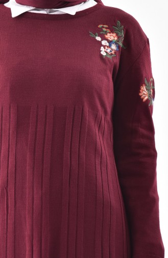 Claret Red Sweater 5021-04
