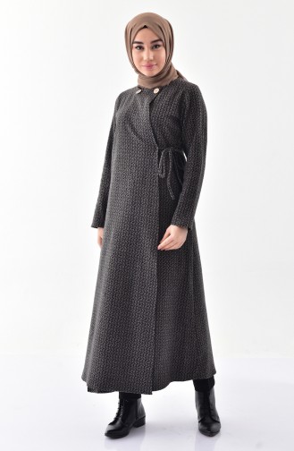 Dilber Side Binding Abaya 7140-05 Mink 7140-05