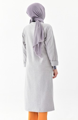 Gilet avec Poches 3199-04 Gris 3199-04