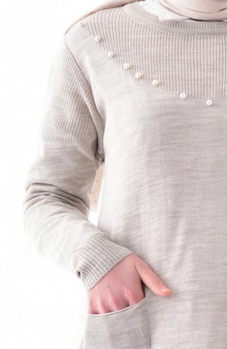 Pearl Sweater 1259-02 Stone 1259-02