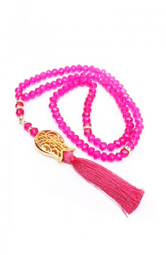 Crystal Tulip tassels Prayer beads 1100-07 Fuchsia 1100-07