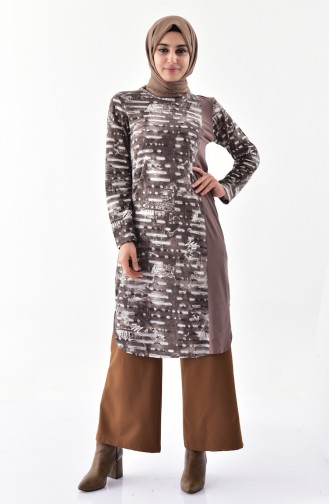 Garnished Tunic 99176-02 Dark Mink 99176-02