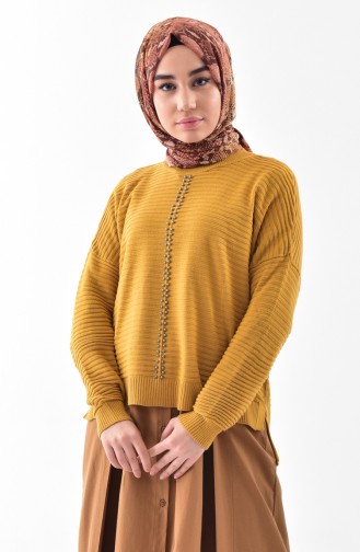 Senf Pullover 10030-02
