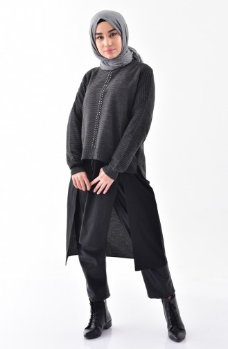 Knitwear Pearl Sweater 10030-04 Smoked 10030-04