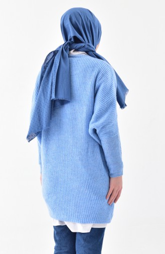 Knitwear Bat Sleeve Sweater 3201-09 Baby Blue 3201-09