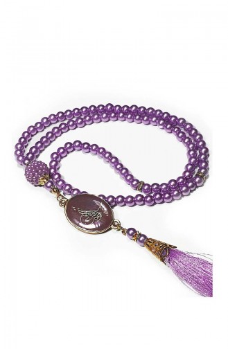 Pearl Prayer Beads 1010-22 Purple 1010-22