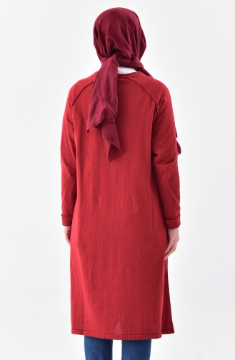 Claret Red Sweater 1011-02