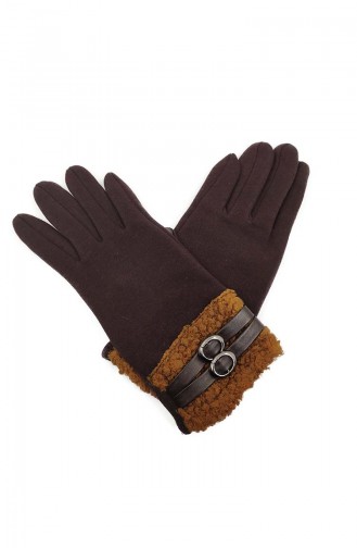 Womens Gloves S05-03 Brown 05-03