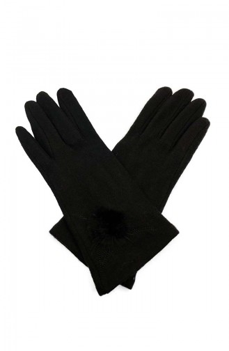 Dame Touch Handschuhe  S10-01 Schwarz 10-01